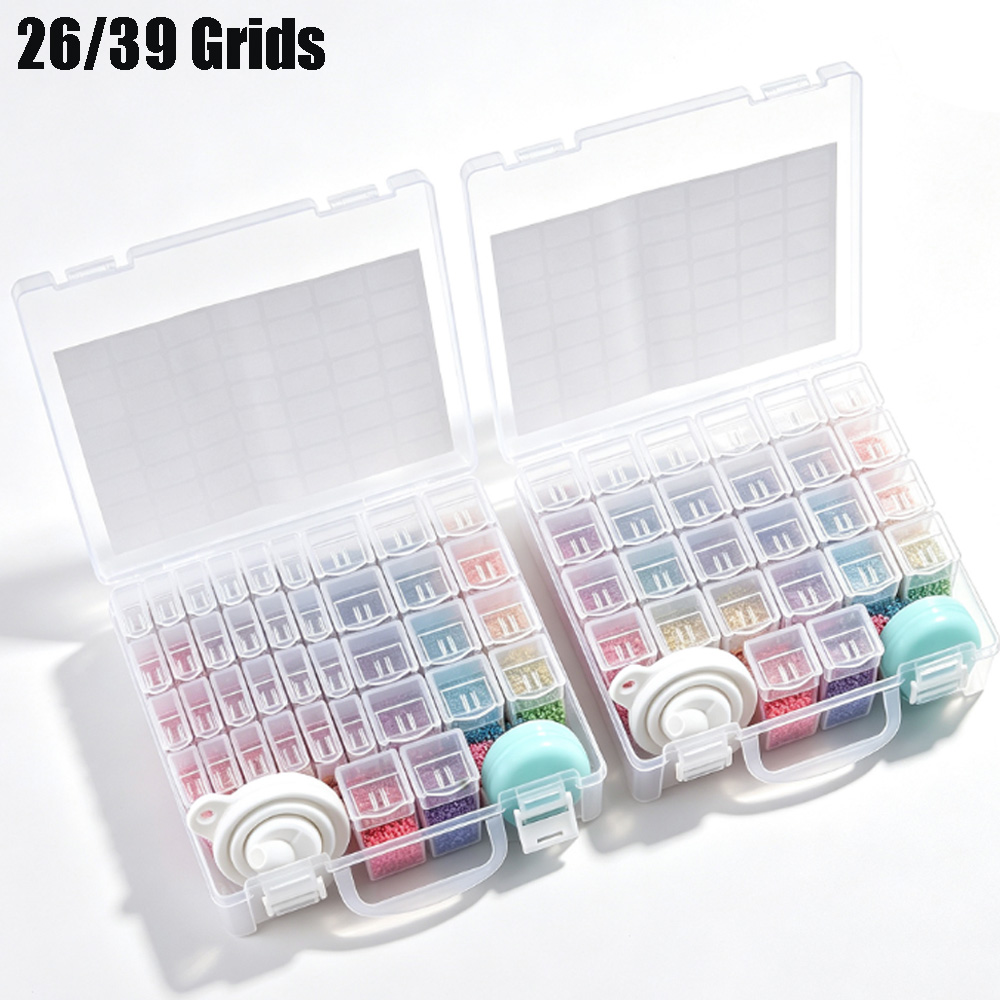 Token Tray Organizer - 1 adet 26/39 Bölmeli Plastik Saklama