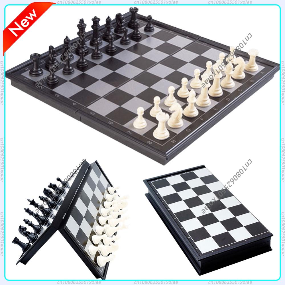 Magnetic Travel Chess - Katlanır Manyetik Satranç 19.5*19.5 cm Plastik