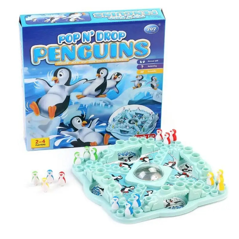 Board Game Land - Çok Oyunculu Penguen Uçan Satranç Parti