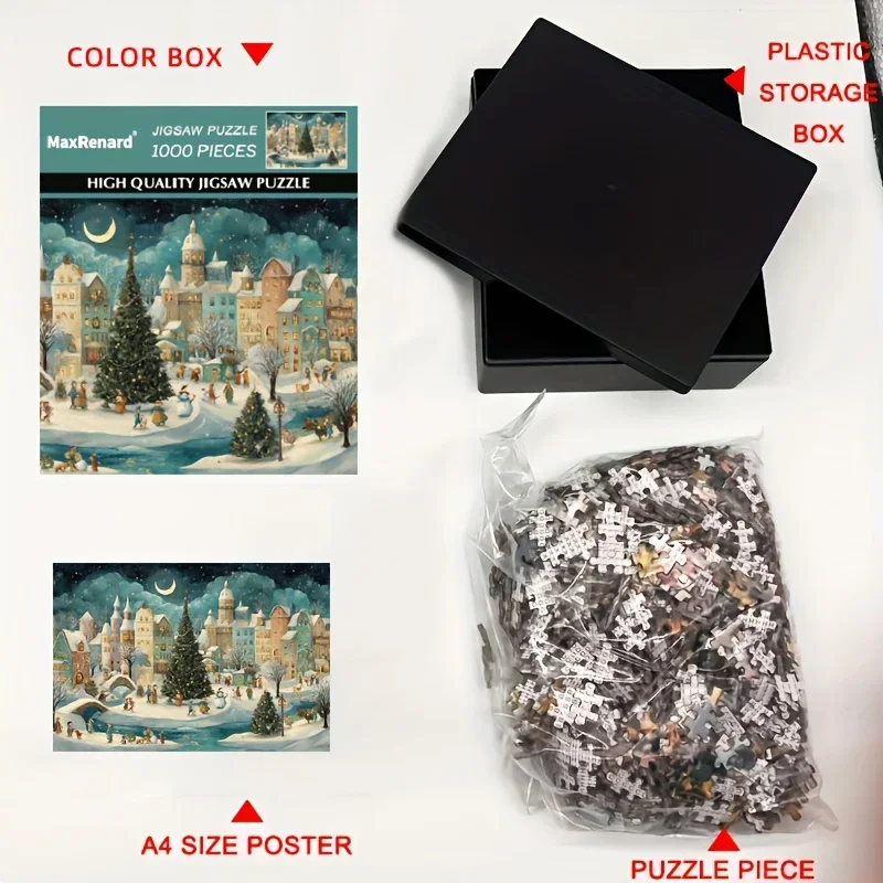 Yetişkinler için Noel Yapbozla - Jigsaw Puzzle Adult incelemesi ve fiyatı