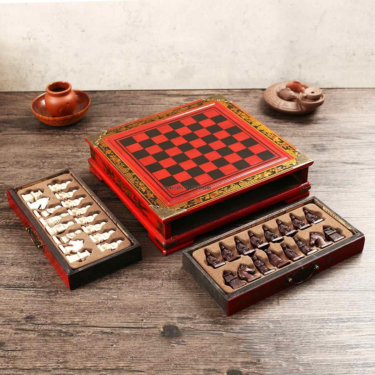 Klasik Çin Pişmiş Toprak Savaş - Magnetic Travel Chess incelemesi ve fiyatı