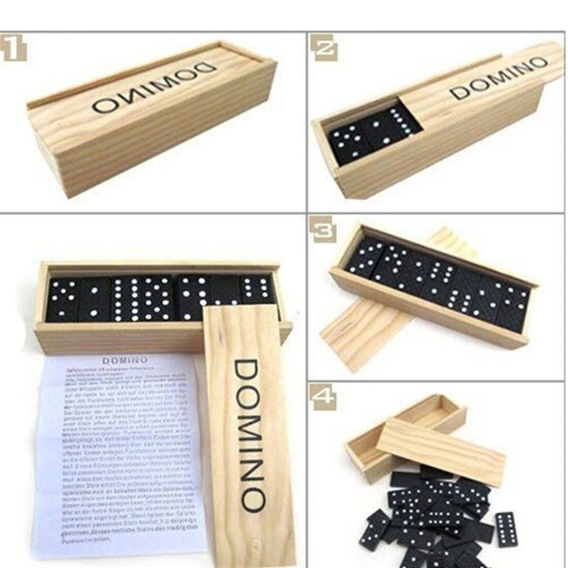 28 adet/takım ahşap Domino mas - Board Game Land incelemesi ve fiyatı
