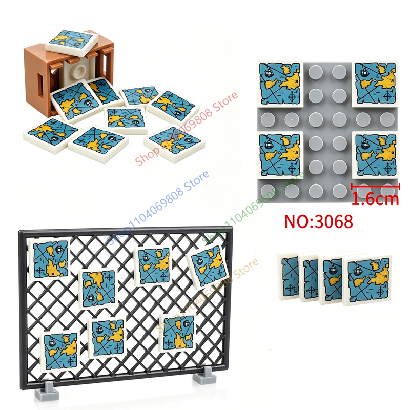 MOC Askeri 2x2 Baskılı Yapı Ta - Board Game Ww2 incelemesi ve fiyatı