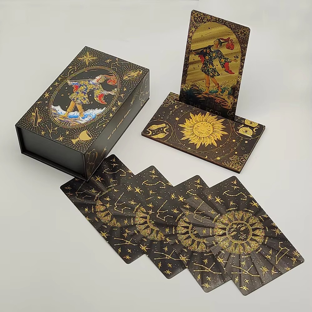Lüks Altın Varaklı Tarot Deste - Magnetic Travel Chess incelemesi ve fiyatı