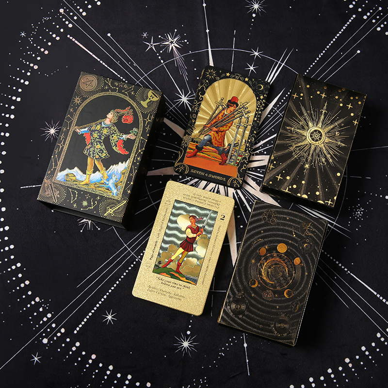 Lüks Altın Varaklı Tarot Deste - Magnetic Travel Chess incelemesi ve fiyatı