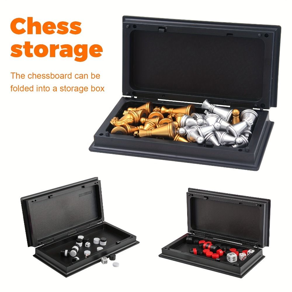 Altın Gümüş Mini Satranç Seti  - Magnetic Travel Chess incelemesi ve fiyatı