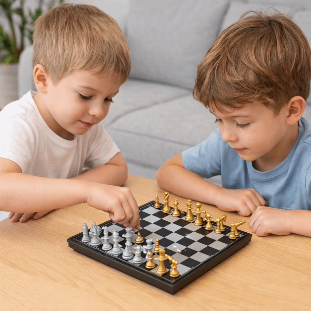 Altın Gümüş Mini Satranç Seti  - Magnetic Travel Chess incelemesi ve fiyatı