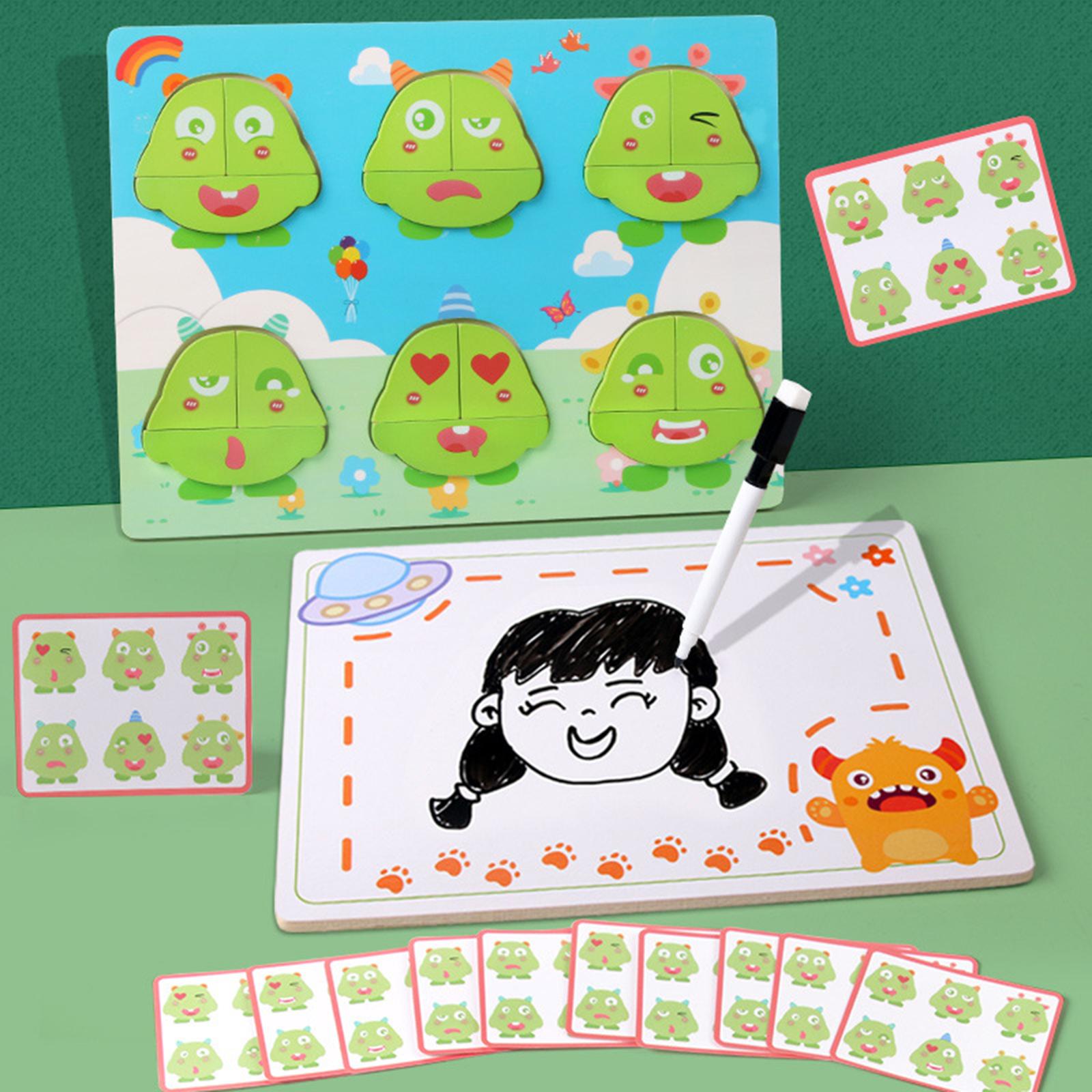 2 in 1 Ahşap Oyuncak Montessor - Board Game Monster incelemesi ve fiyatı