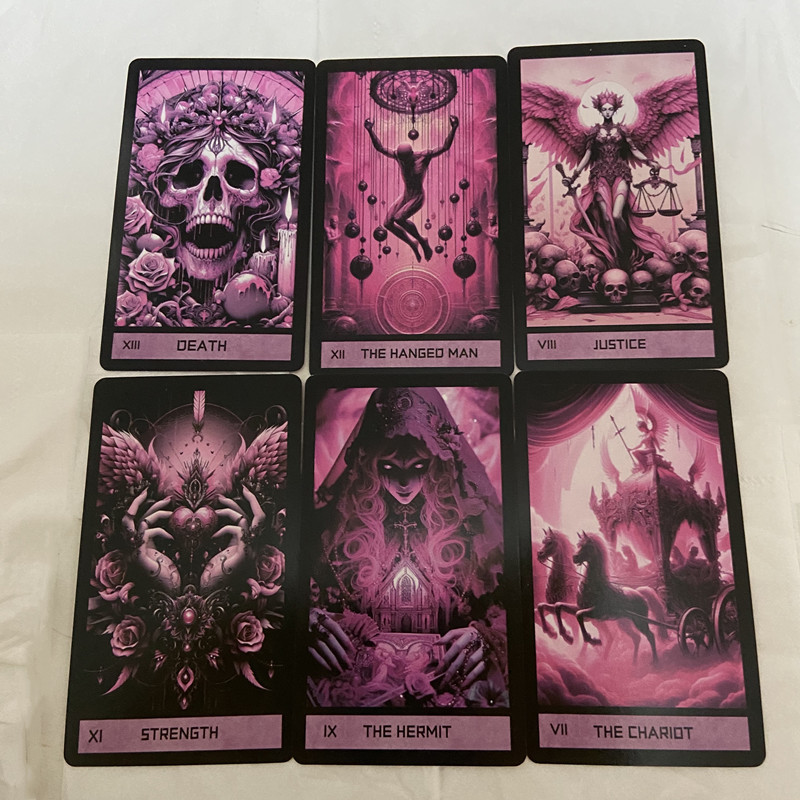 Pembe Gotik Tarot Destesi 78 K - Board Game Of Life incelemesi ve fiyatı