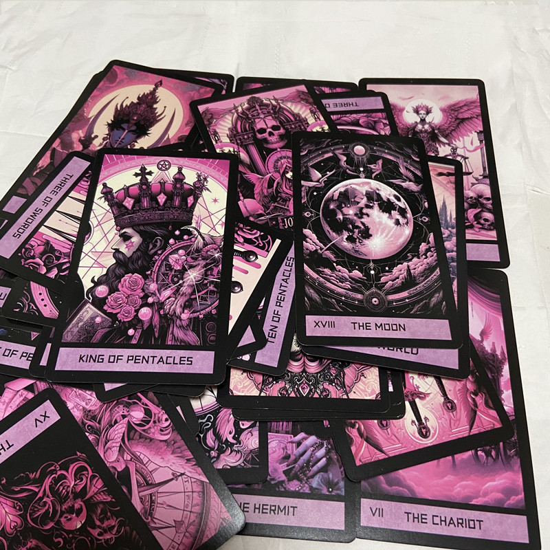 Pembe Gotik Tarot Destesi 78 K - Board Game Of Life incelemesi ve fiyatı