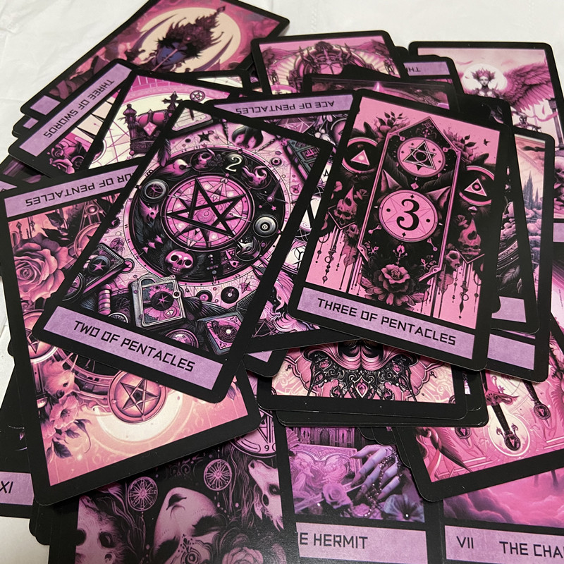 Pembe Gotik Tarot Destesi 78 K - Board Game Of Life incelemesi ve fiyatı