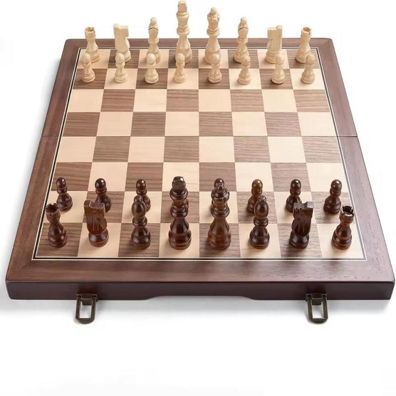 Ahşap Manyetik Satranç Seti Ye - Magnetic Travel Chess incelemesi ve fiyatı