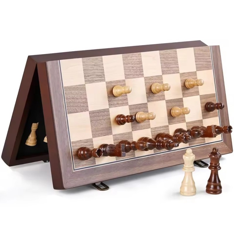 Ahşap Manyetik Satranç Seti Ye - Magnetic Travel Chess incelemesi ve fiyatı