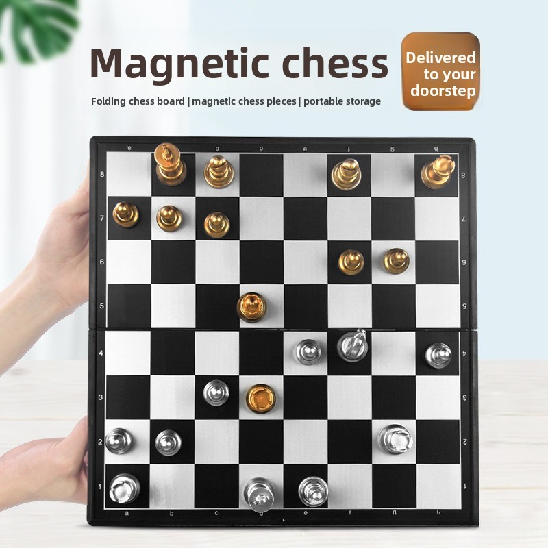 Manyetik Altın Gümüş Satranç S - Magnetic Travel Chess incelemesi ve fiyatı