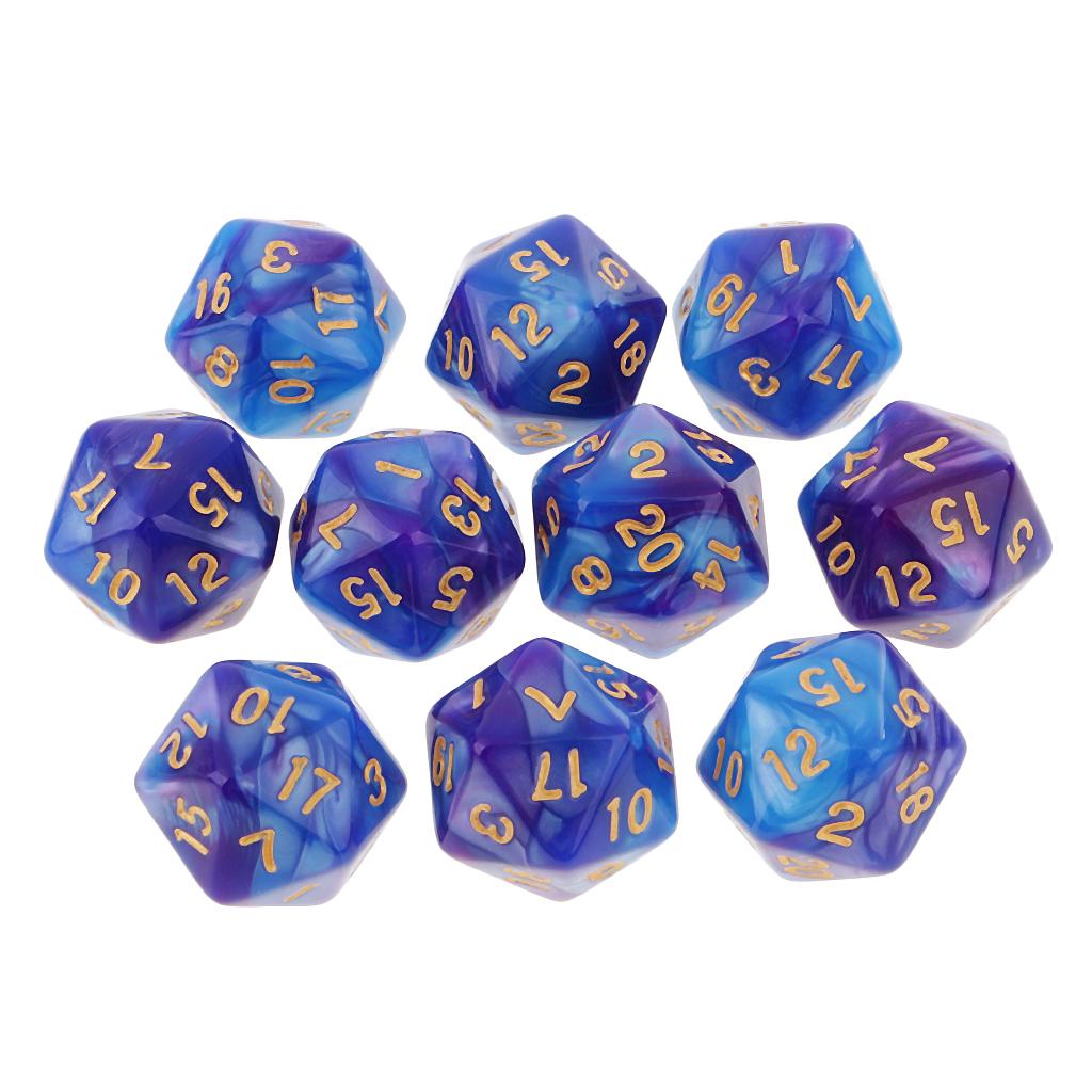 10 adet Çokyüzlü 20 Taraflı Za - Board Game Live incelemesi ve fiyatı