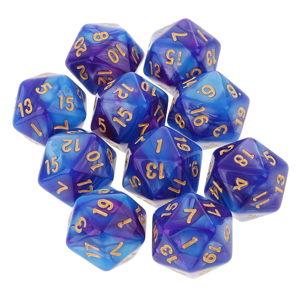 10 adet Çokyüzlü 20 Taraflı Za - Board Game Live incelemesi ve fiyatı