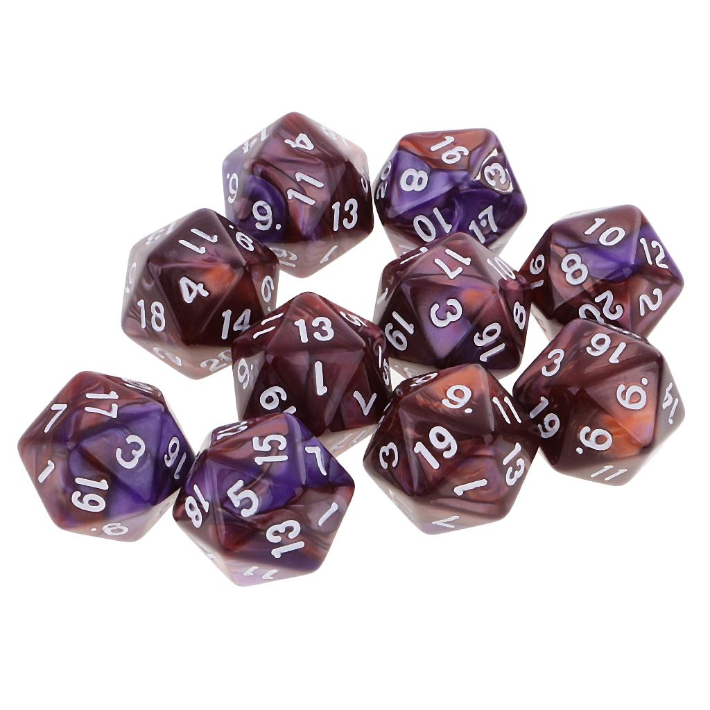 10 adet Çokyüzlü 20 Taraflı Za - Board Game Live incelemesi ve fiyatı