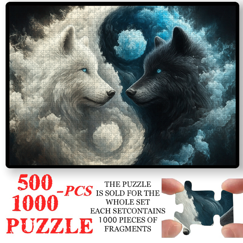 500/1000 adet Tai Chi Yin-Yang - Jigsaw Puzzle Adult incelemesi ve fiyatı