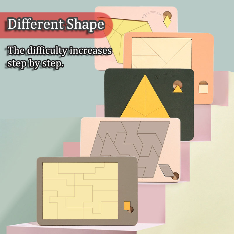 Ahşap Geometrik Bulmacalar Müc - Jigsaw Puzzle Adult incelemesi ve fiyatı
